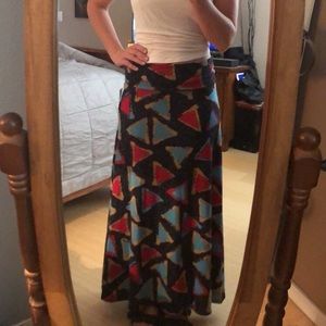 LulaRoe Maxi Skirt XS